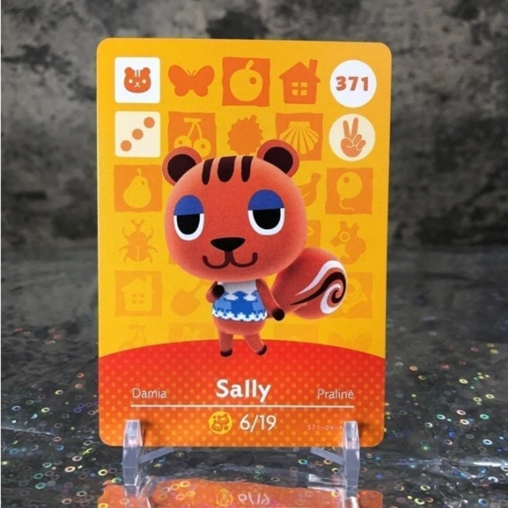 Sally #371 Animal Crossing Amiibo Card